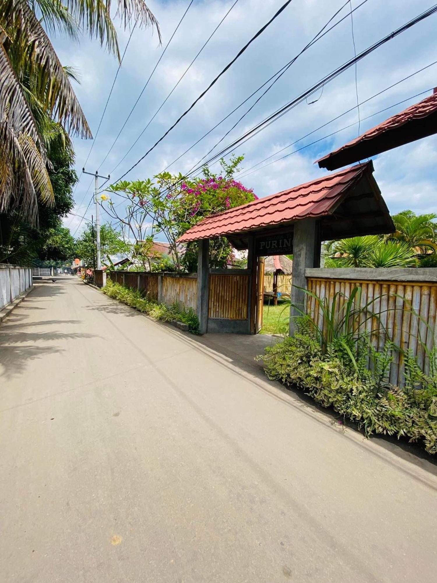 Puring Bungalows Гили Еър Екстериор снимка